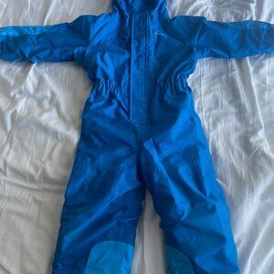 Patagonia 3T Toddler Blue Winter Snow Pile Snow Suit